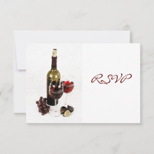 Wijn diner viering uitnodiging