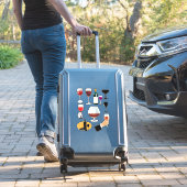 Wijn Dranken Glazen Cocktails Alcohol Drank Kunst Sticker (Koffer Insitu)