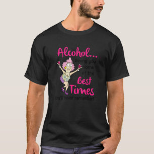 Wijn Drink alcohol geven u een aantal van de beste T-shirt