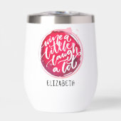 Wijn drinken (Voorkant)