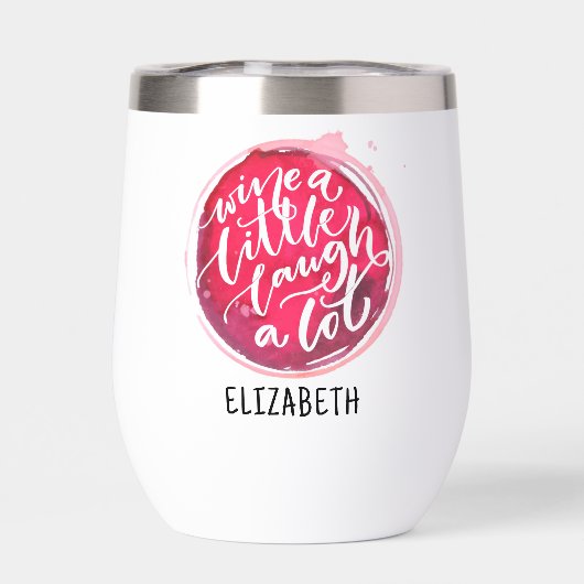 Wijn drinken (Achterkant)