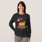 Wijn Drinker Sommelier Fun T-shirt (Voorkant volledig)