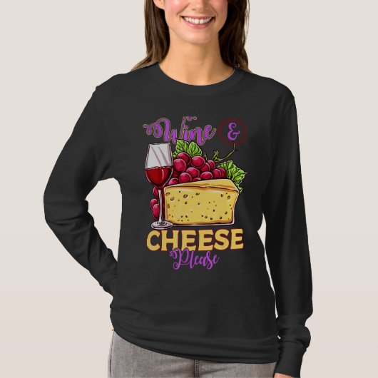 Wijn Drinker Sommelier Fun T-shirt (Voorkant)
