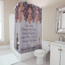 Wijn, Druiven, Bloemen met Liefdesgedicht