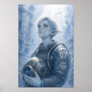Wijn / Duiker / Oceaan Poster