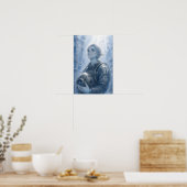 Wijn / Duiker / Oceaan Poster (Keuken)