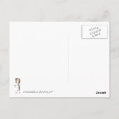 Wijn een beetje - je zult je beter voelen! Funny W Briefkaart (Achterkant)