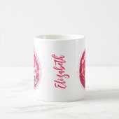 Wijn een beetje lach veel gepersonaliseerd koffiemok (Center)