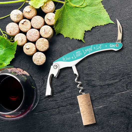 Wijn een beetje Lach veel Kurkentrekker