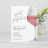 Wijn Eenvoudig 60e verjaardagsfeest Kaart (Staand voorkant)