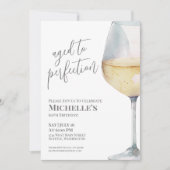 Wijn Eenvoudig 60e verjaardagsfeest Kaart (Voorkant)