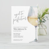 Wijn Eenvoudig 60e verjaardagsfeest Kaart (Staand voorkant)