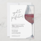 Wijn Eenvoudig 60e verjaardagsfeest Kaart (Voorkant)