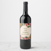 Wijn Elegant Etiket (Voorkant)