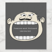 Wijn Elegant Goofy Etiket (Enkel label)