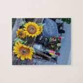 Wijn en Bloemen Puzzel (Horizontaal)