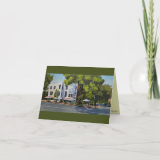 Wijn- en boter-blanco-kaart bedankkaart