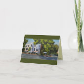 Wijn- en boter-blanco-kaart bedankkaart (Voorkant)