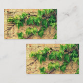 Wijn en Brick Visitekaartje (Voorkant / Achterkant)