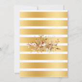 Wijn en Brouwen Herfst Eucalyptus Bruidsdouche Kaart (Achterkant)