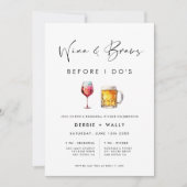 Wijn en brouwsels voor het repetitiediner kaart (Voorkant)