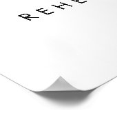 Wijn en brouwsels voor het repetitiediner poster (Hoek)