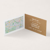 Wijn en druiven, bijtende wijnstang/wijnmoer, gede visitekaartje (Binnen)