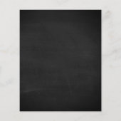 Wijn en druiven, Chalkboard Wine Bar/Winery Flyer (Achterkant)