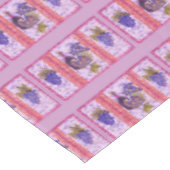 wijn en druiven pointillism picnic tablecloth tafelkleed (Gekanteld)