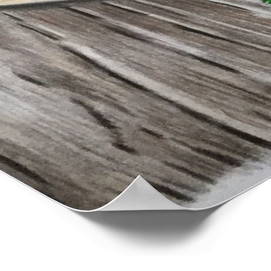 Wijn en druiven poster (Hoek)