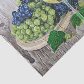 Wijn en druiven tissuepapier (Detail)