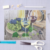Wijn en druiven tissuepapier (Craft)