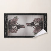 Wijn en druiven voor handdoekset - startpunt gezoe bad handdoek (Handdoek)