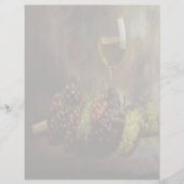 Wijn- en druivenbrochure flyer (Voorkant)