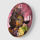 Wijn- en druivenstilstand grote klok (Hoek)