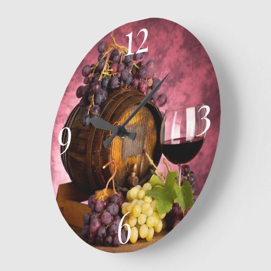 Wijn- en druivenstilstand grote klok (Hoek)