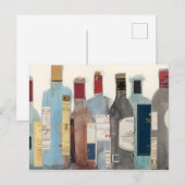 Wijn en gedistilleerde dranken briefkaart (Voorkant / Achterkant)