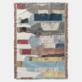 Wijn en gedistilleerde dranken deken (Voorkant Verticaal)