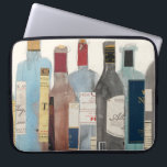 Wijn en gedistilleerde dranken laptop sleeve<br><div class="desc">Wijn en gedistilleerde drank II van Samuel Dixon. Met een collectie van verschillende wijnen en gedistilleerde dranken.</div>