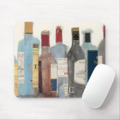 Wijn en gedistilleerde dranken muismat (Met muis)