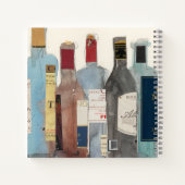 Wijn en gedistilleerde dranken notitieboek (Achterkant)