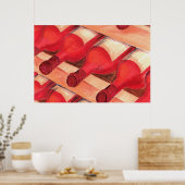 Wijn en gedistilleerde dranken poster (Keuken)