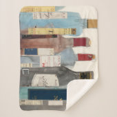 Wijn en gedistilleerde dranken sherpa deken (Voorkant)