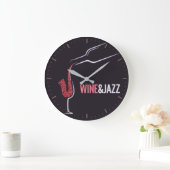 Wijn en jazz grote klok (Huis)