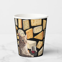 Wijn en Kaas feest servies proeverij Papieren beke Bekers