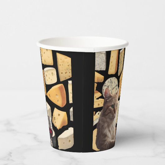 Wijn en Kaas feest servies proeverij Papieren beke Papieren Bekers (Rechts)