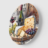 Wijn en kaas grote klok (Hoek)