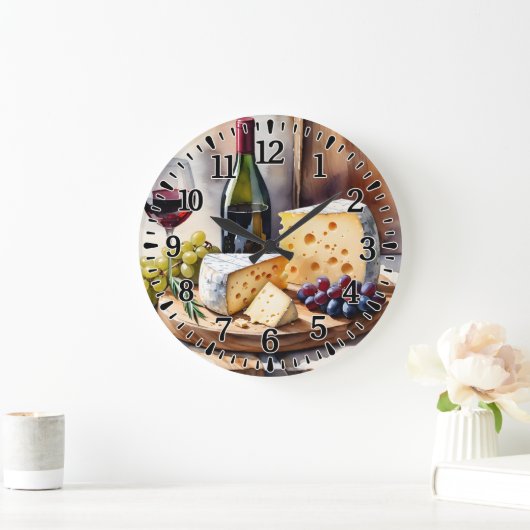 Wijn en kaas grote klok (Huis)