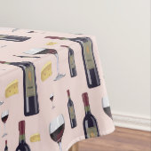 Wijn en kaas tafelkleed (Voorbeeld)