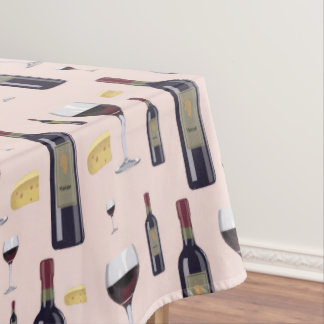 Wijn en kaas tafelkleed
